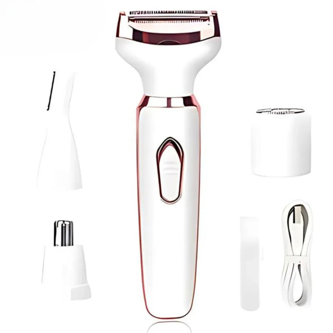 Depilador Elétrico Feminino 4 em 1