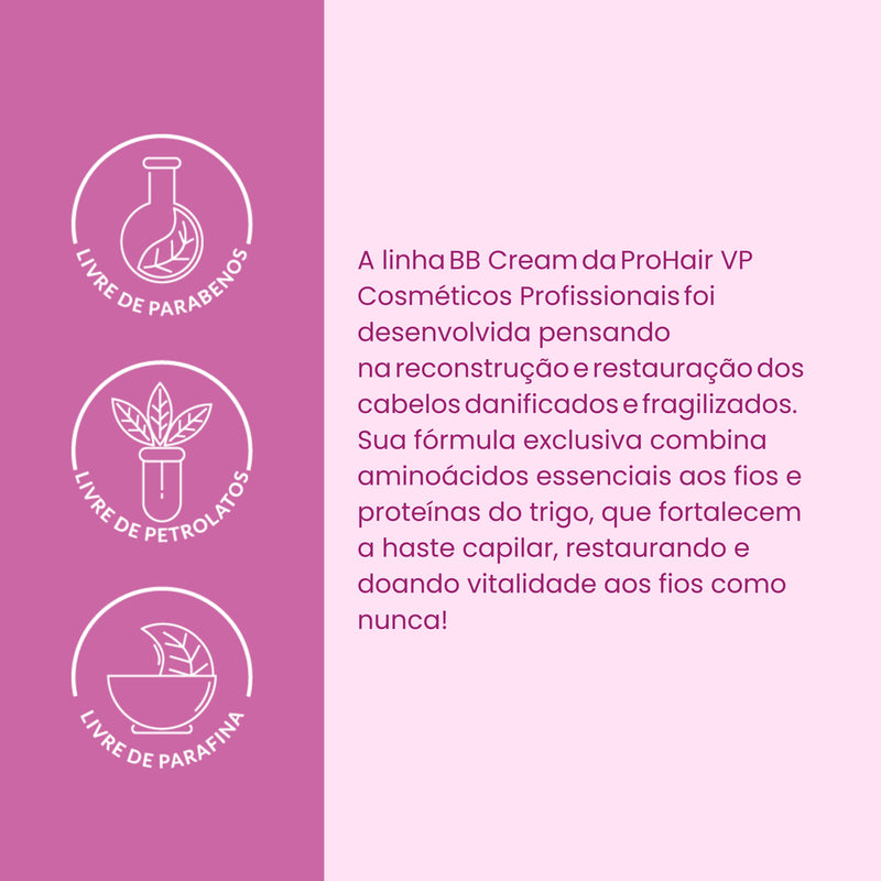 Perfume Capilar BB Cream 90mL ProHair