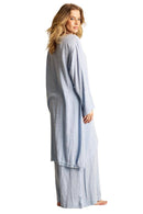 Calça Pantalona Azul Claro Yacamim A30