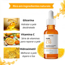 Sérum Clareador e Firmador Vitamina C - Removedor de Rugas e Linhas Finas