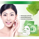 (Compre 1 e Leve 3) Máscara Facial de Colágeno Natural com Aloe Vera - Antienvelhecimento, Hidratante e Clareadora