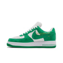 Tênis Nike Air Force 1 Low x Louis Vuitton White Gym Green