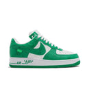 Tênis Nike Air Force 1 Low x Louis Vuitton White Gym Green