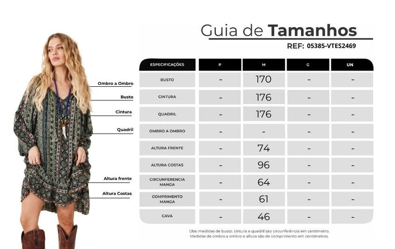 Vestido Curto Com Mangas Bufantes Verde Estampa Indiana Yacamim D2