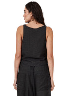 Regata Cropped Preta Yacamim A25