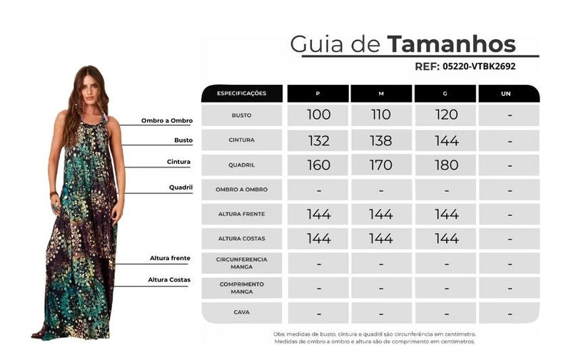 Vestido Longo De Malha Estampa Digital De Batik Yacamim D7