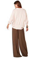 Calça Pantalona Verde Musgo Yacamim I10