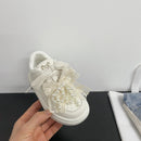 Tênis Infantil Lacinho Pérolas