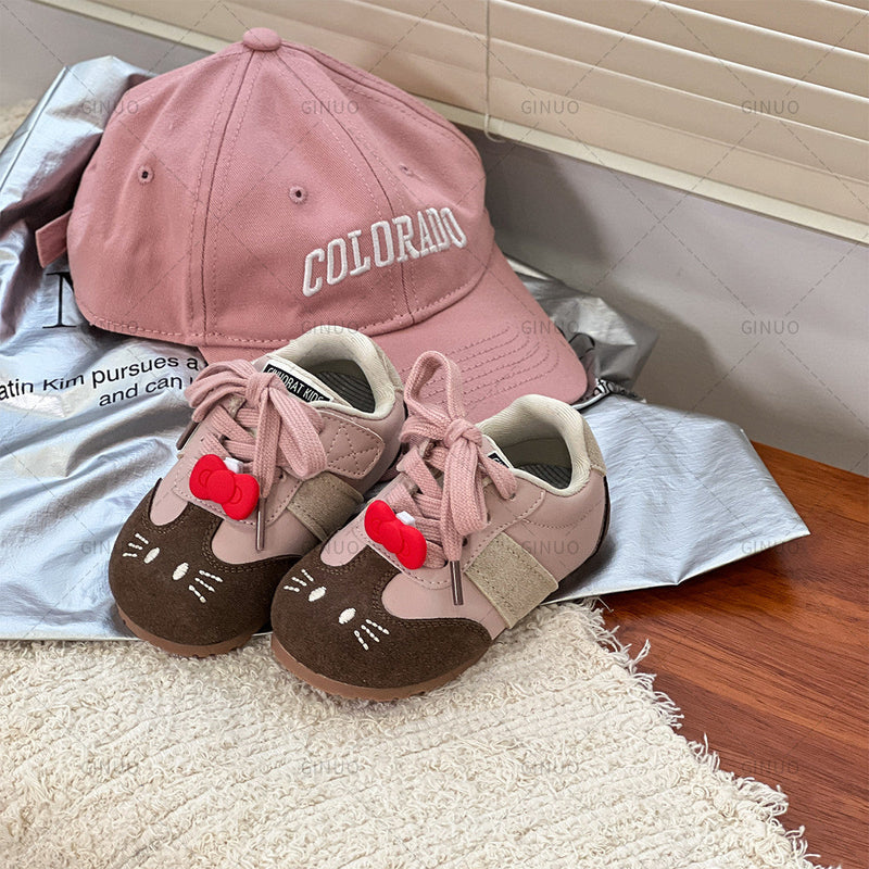 Tênis Infantil Feminino Gatinho
