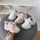 Tênis Infantil Feminino Brilhos e Pérolas