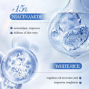 Conjunto de Cuidados Essenciais com a pele VaporOne, soro facial clareador, creme removedor de rugas, encolhe os poros, desbota, melanina opaca, hidrata e ilumina, (6 peças)