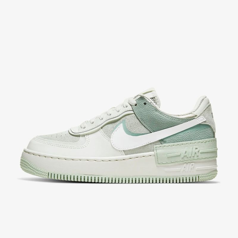Tênis Nike Air Force 1 Low Shadow Spruce Aura White - CW2655-001