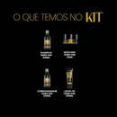 Kit Home Care Ouro 24K 4 Itens