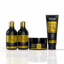 Kit Home Care Ouro 24K 4 Itens