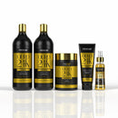 Kit Profissional Ouro 24K Remineralização e Hidratação 5 Itens