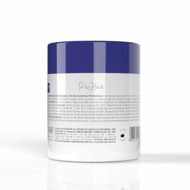 MASCARA MATIZADORA 500G | X BLOND SUPREME - PROHAIRVP