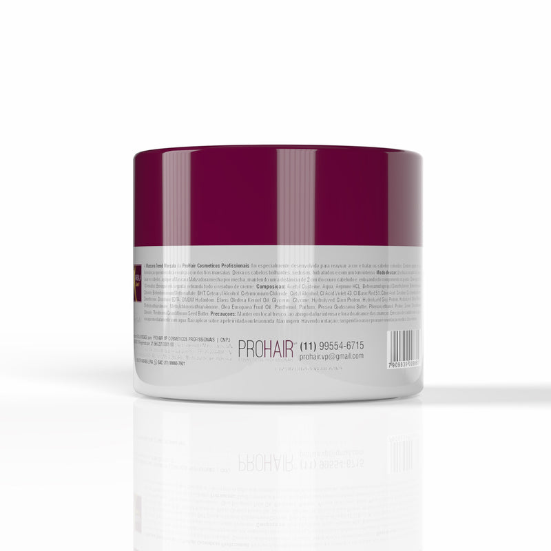 Máscara Matizadora Marsala Trend 300g Prohair