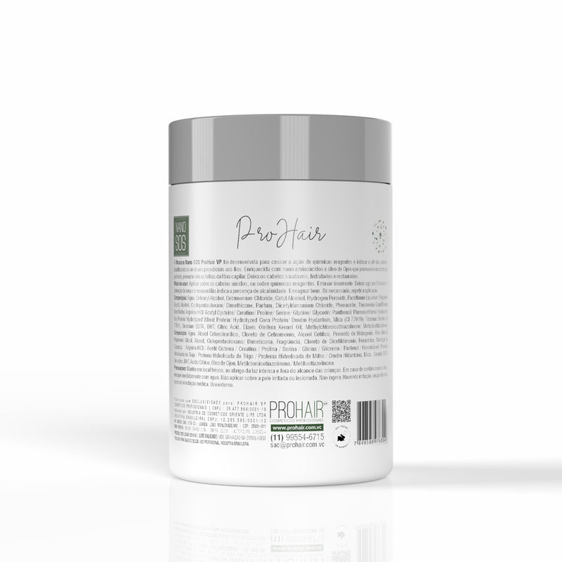 Máscara Reconstrução Neutralizadora Nano S.O.S 1kg Prohair