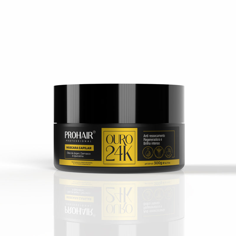 Máscara de Tratamento Ouro 24K 300g - ProHair