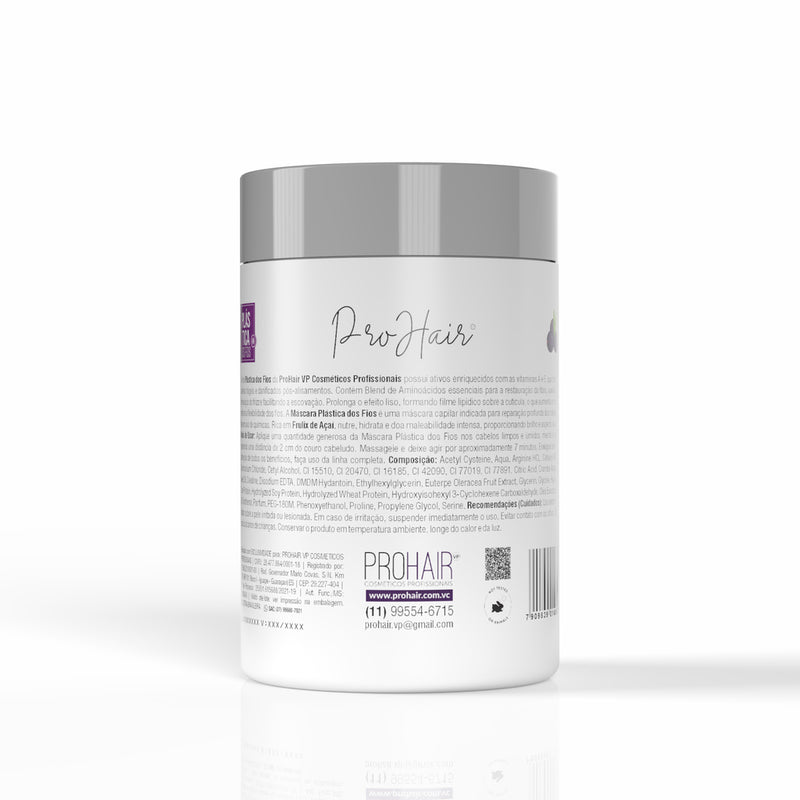 Máscara De Tratamento Plástica dos Fios 1KG - Prohair