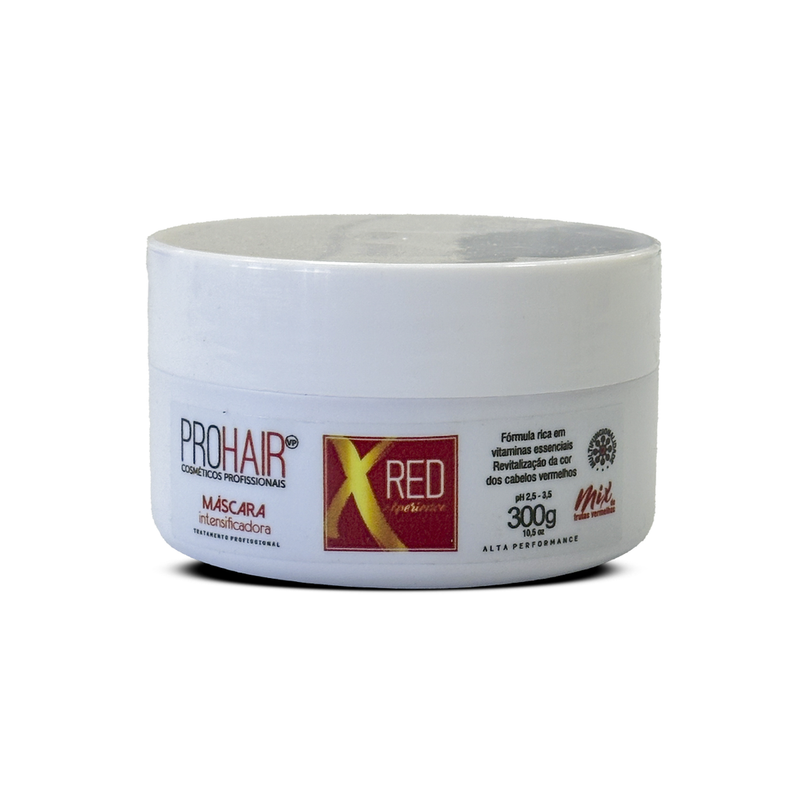 Máscara Matizadora Para Cabelos Vermelhos Red Experience 300g Prohair