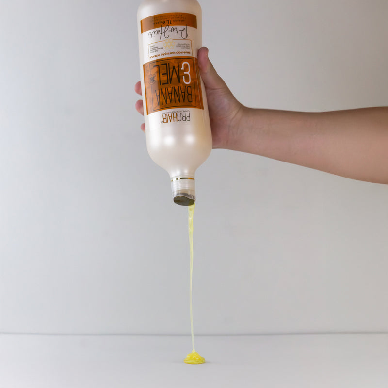 Kit Profissional Banana e Mel Nutrição Intensa Capilar 8 Itens